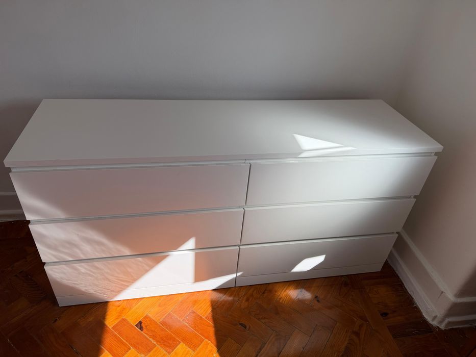 Cômoda ikea 6 gavetas