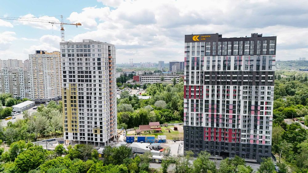 ГОТОВА 2к квартира 54.7м² у Києві! Прямий продаж від Синергії. Моноліт, Автономність