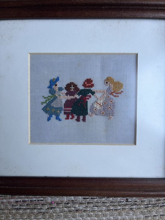 Quadros em ponto cruz