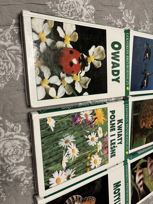 Laksykon przyrodniczy 6 sztuk.