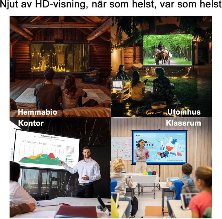 Nowy ekran projekcyjny /projektor / VISULAPEX /kino/ 60" / 16:9 !K111!