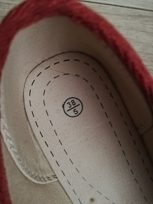 Nowe balerinki 38