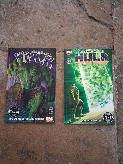 O Imortal Hulk - capa mole em português