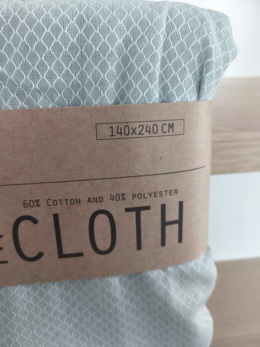 obrus szary 140×240 nowy