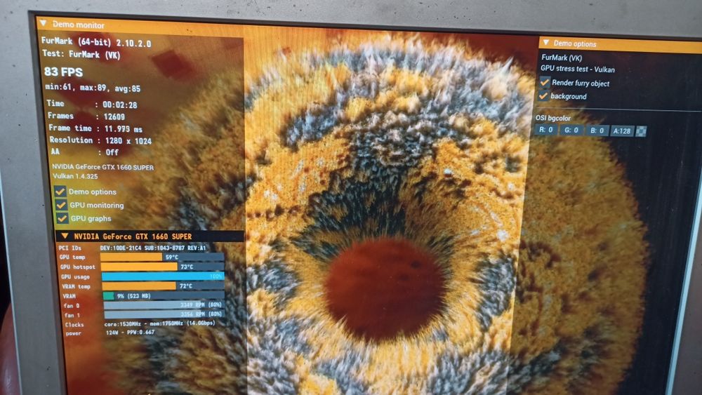 Nvidia geforce 1660super 6gb gddr6