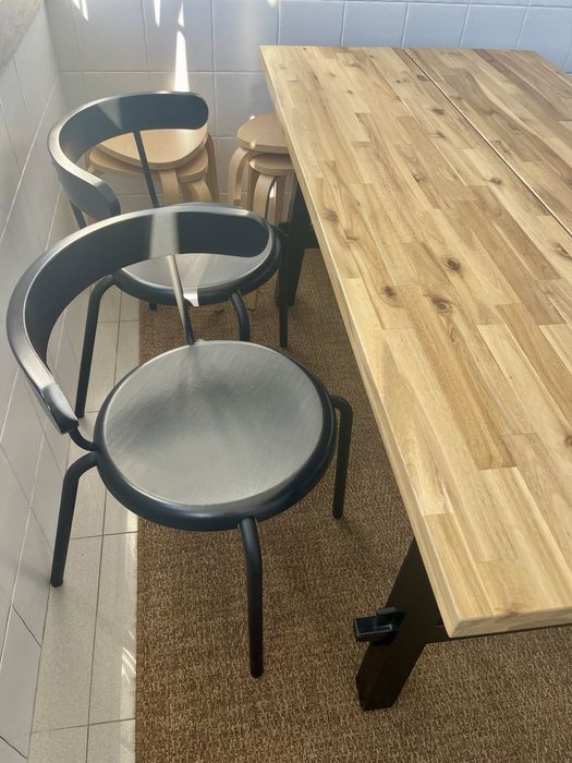 Cadeiras IKEA pretas