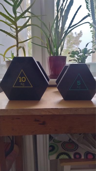 Hantle domyos 10kg, 5kg