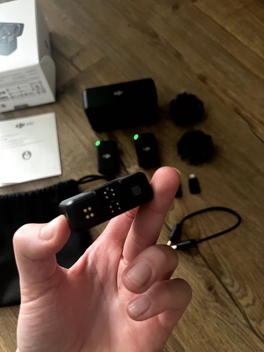 Mikrofony bezprzewodowe DJI Mic (2 TX+1 RX)