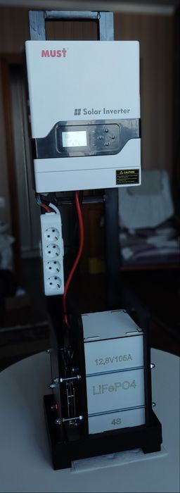 Переносна система резервного живлення. Аккумулятор. 12В 1,3кВт