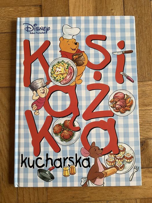 Książka kucharska Disnep Kubuś Puchatek - stan idealny jak nowy