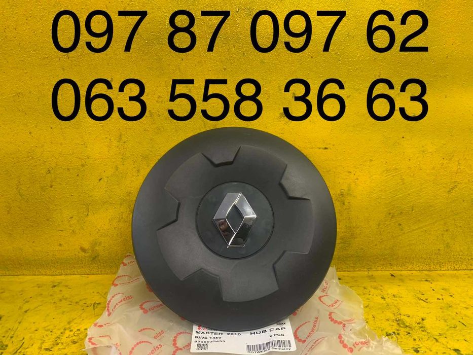Ковпак Колпачок на диск Renault Master R16 8200035453 рено мастер
