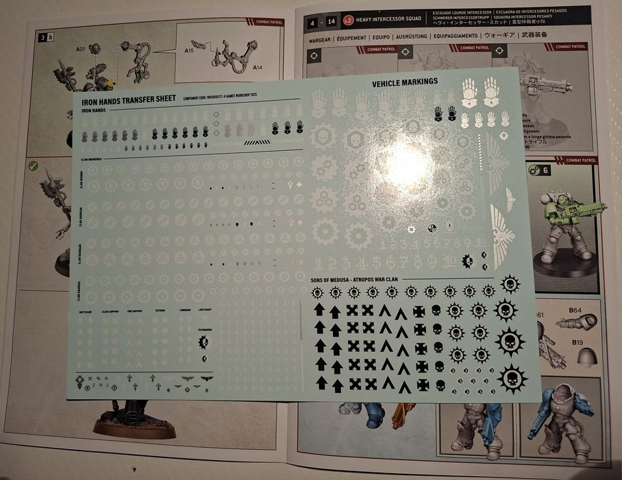 Warhammer 40k Space Marines Primaris Heavy  Intercessors