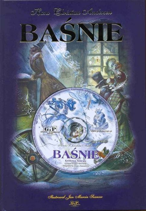 Baśnie  + Cd Królowa Śniegu Wyd. 2022 Andersen Hans Christian Han Christian Andersen