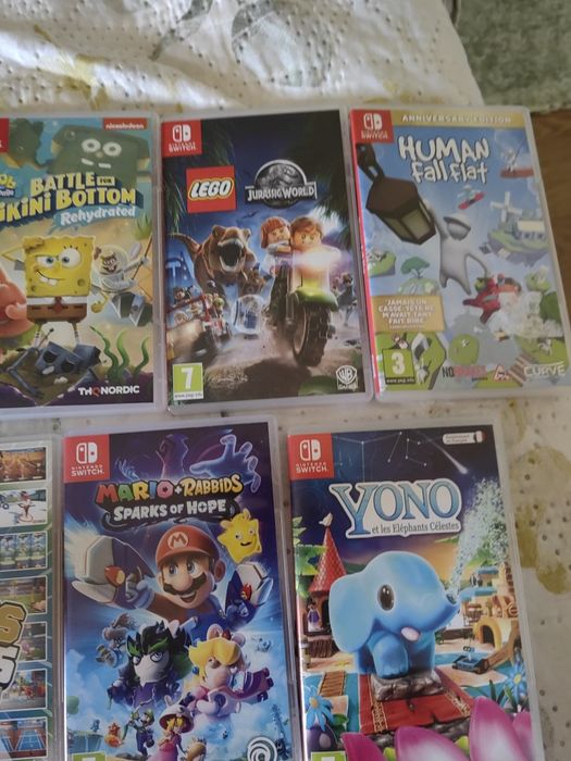 Lote jogos switch