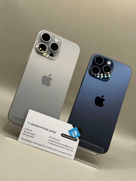 PHONE 15 PRO MAX eSIM | 256GB | JAK NOWE | Teleakcesoria | Piotrków AUCHAN