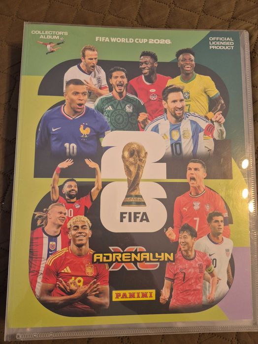 Mundial 2026 Cartas Adrenalyn panini