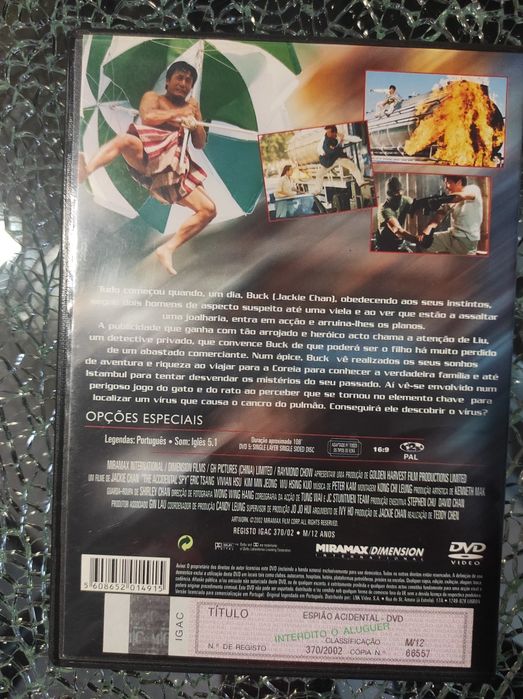 Espião Acidental DVD Jackie Chan
