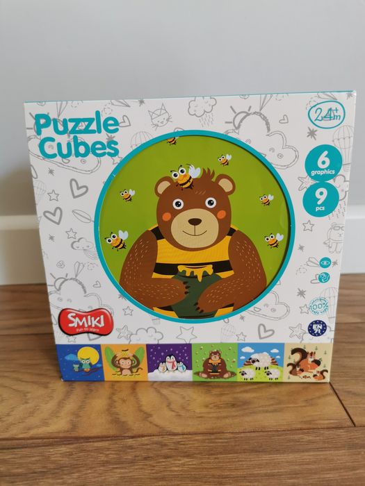 Puzzle Smiki 9 sztuk