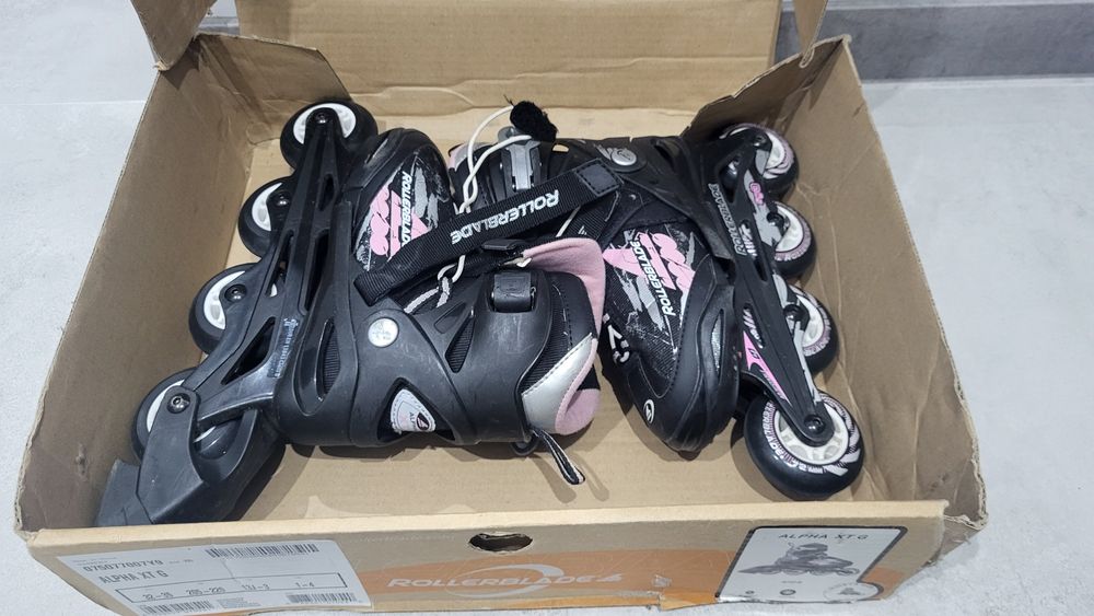 Łyżworolki Rollerblade Alpha XT G rozm. 32-35