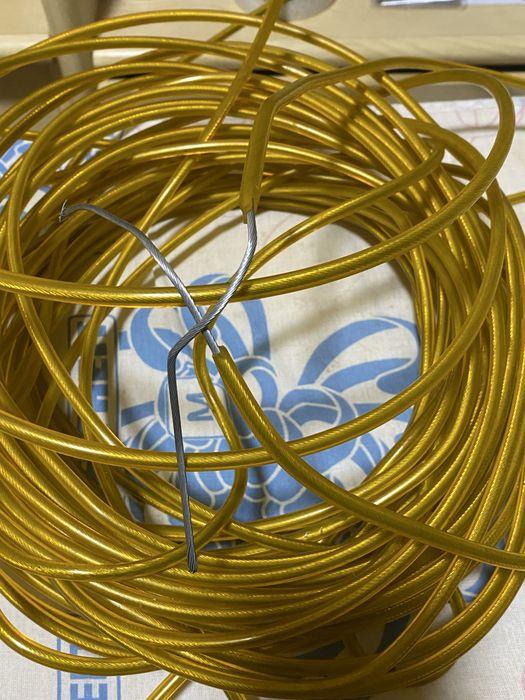 Сталевий канат УПВХ обплетений 22 метри