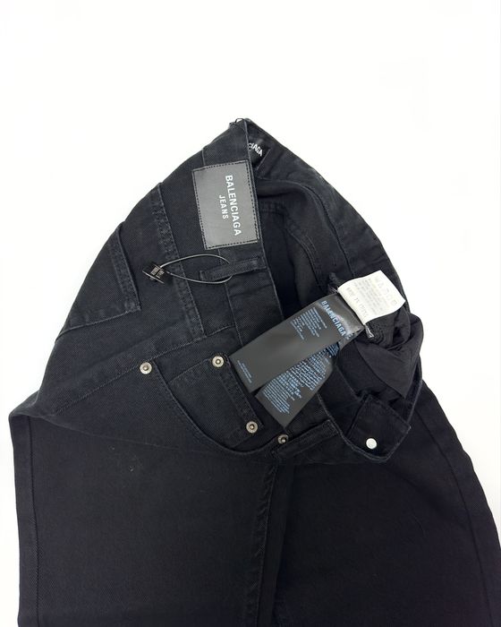 Джинси Balenciaga flared black чорні джинсы balenciaga фларед erd M L XL