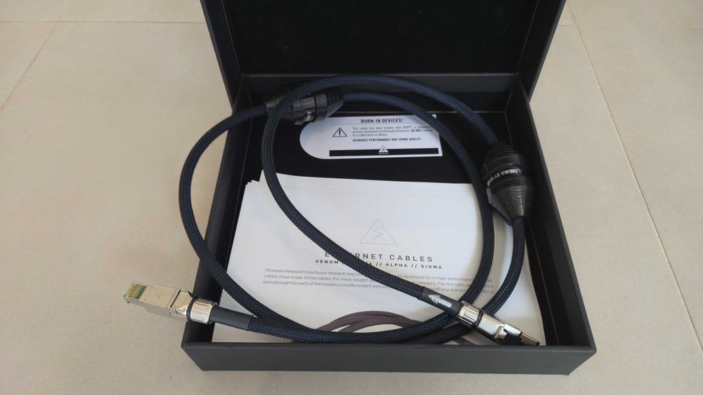 Shunyata Research SIGMA v2 Ethernet cable 1.5m
