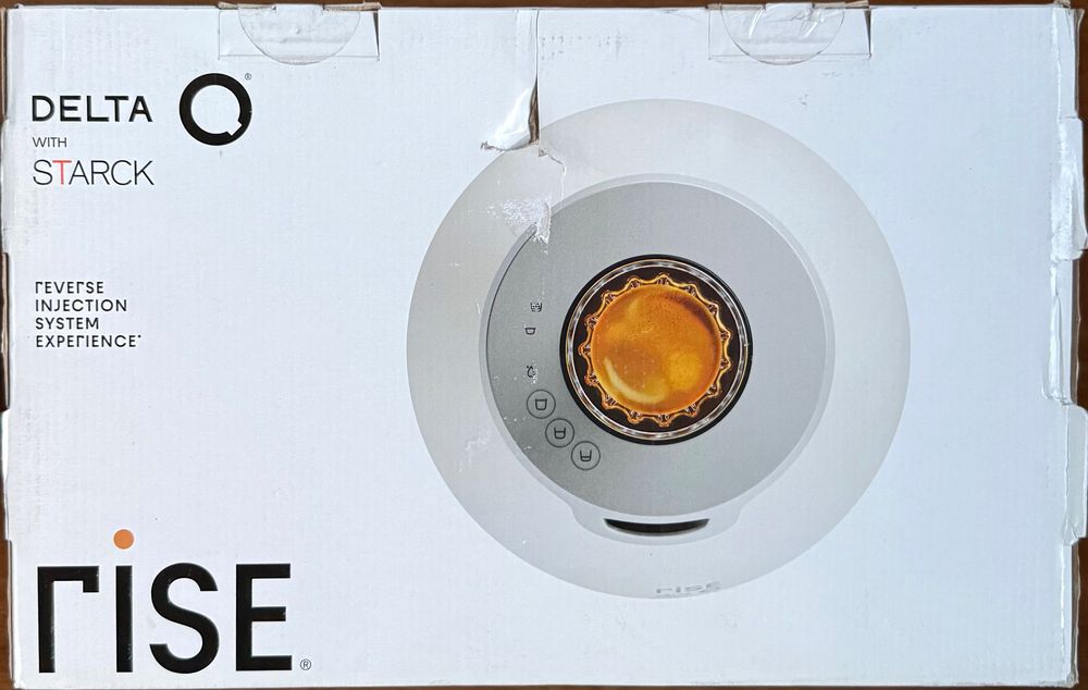 Máquina de café Delta Q Rise- nova, 3 anos de garantia