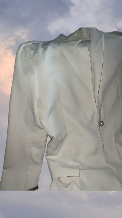 Blazer branco elegante