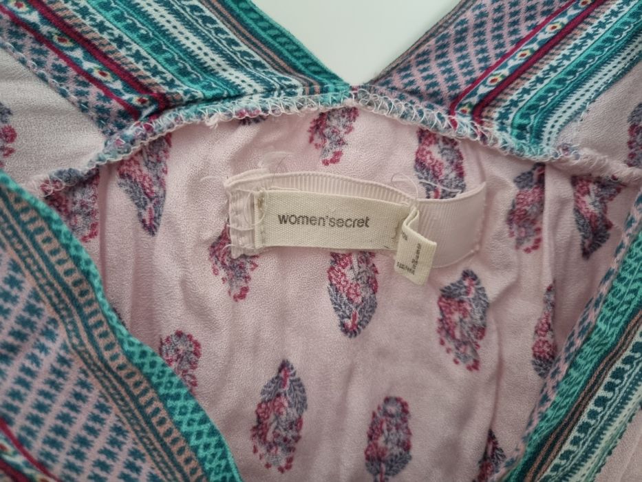 Vestido fluído rosa