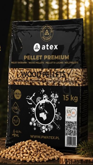 Pellet ATEX Premium ENplus A 1 6mm sosnowy