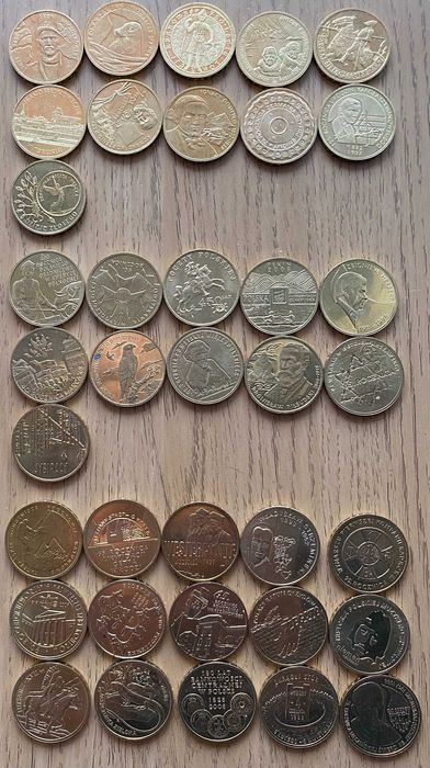 2 zł, zestaw, 138 sztuk