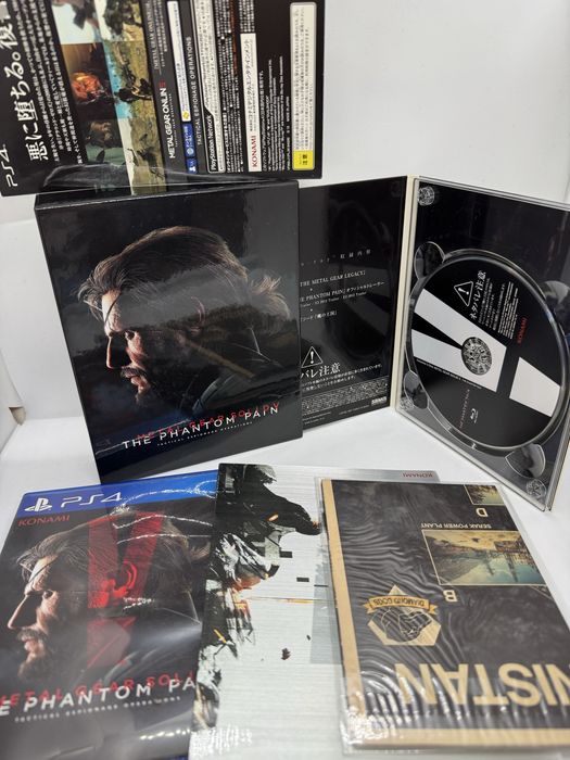 Metal Gear Solid The Phantom Pain Ps4 Collectors edition unikat Japan
