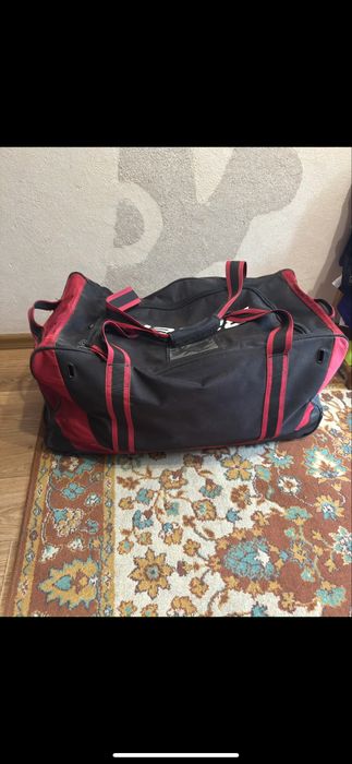 Сумка баул bauer red, хоккей