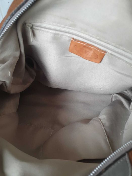 Bolsa em pele genuína
