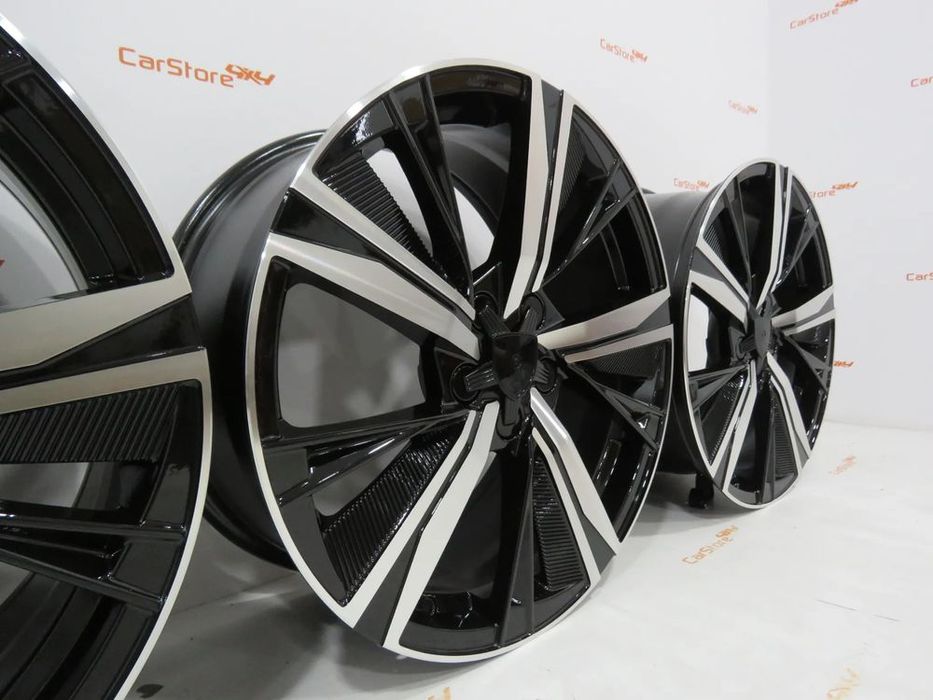 Jantes Look Peugeot GT Line 18 x 8 et 45 5x108 Preto + Polido