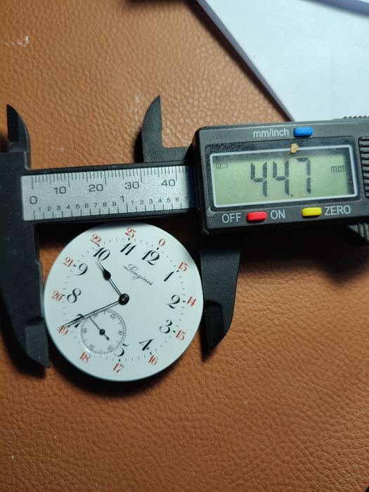 Mechanizm zegarka kieszonkowego longines