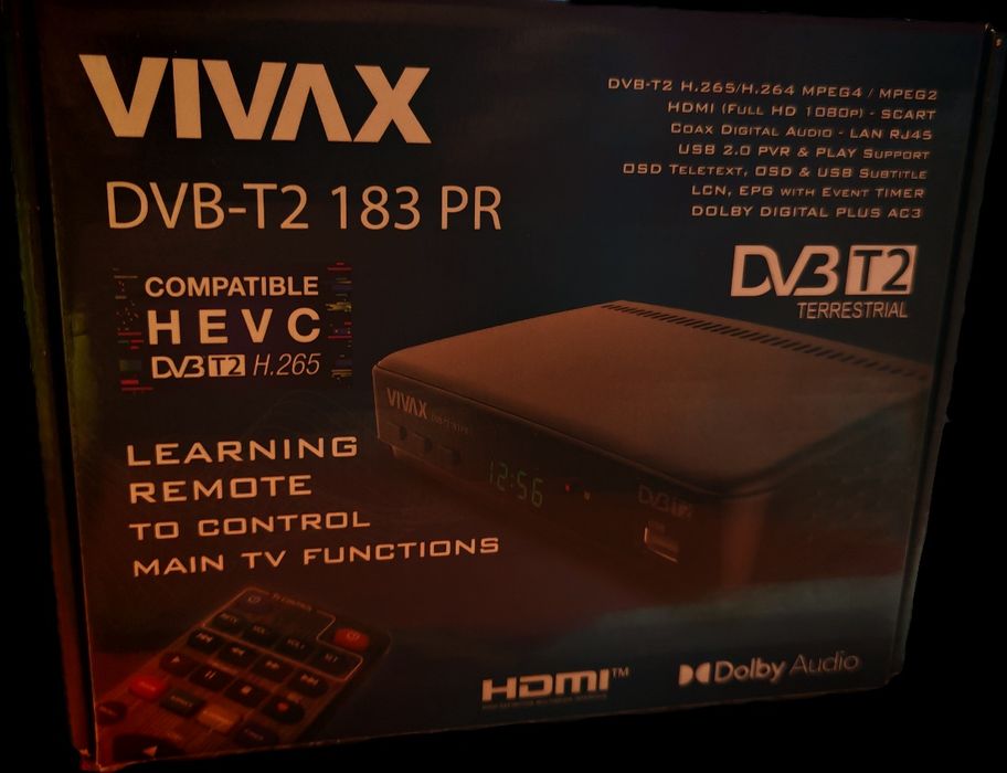 Dekoder VIVAX DVB-T2 183 PR