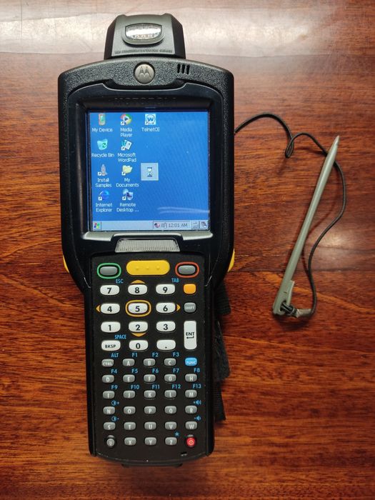 Термінал збору даних  Zebra (Motorola/Symbol)MC3190S+додаткові батареї