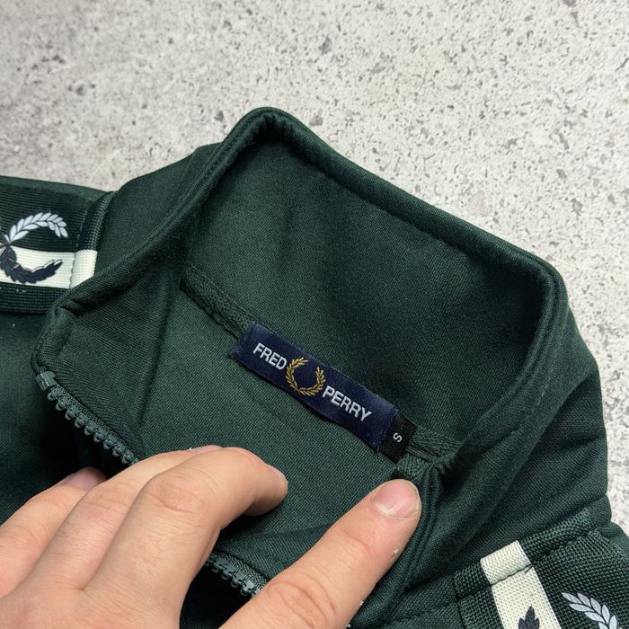Олімпійка на лампасах зіп худі Fred Perry S,M,L,XL
