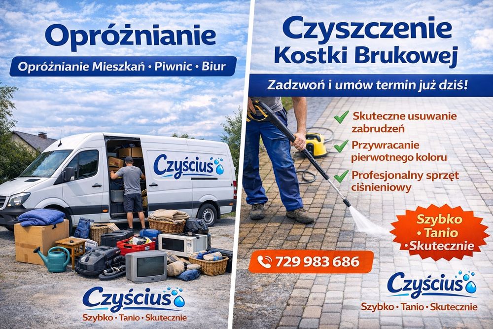 Czyściuś Trans Rzeszów – Profesjonalny Transport i Przeprowadzki