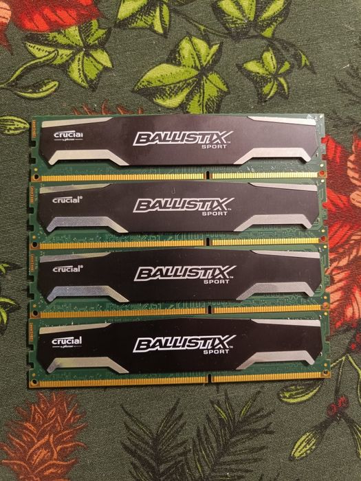 Crucial by Micron Ballistix Sport DDR3 4x4GB  1600Mhz
