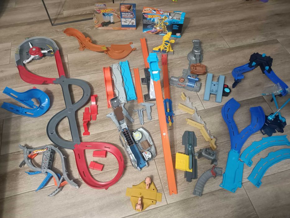 Tory samochodowe hotweels i inne mega zestaw