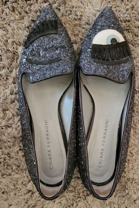 Жіночі туфлі-лодочки (слінгбеки) Chiara Ferragni
