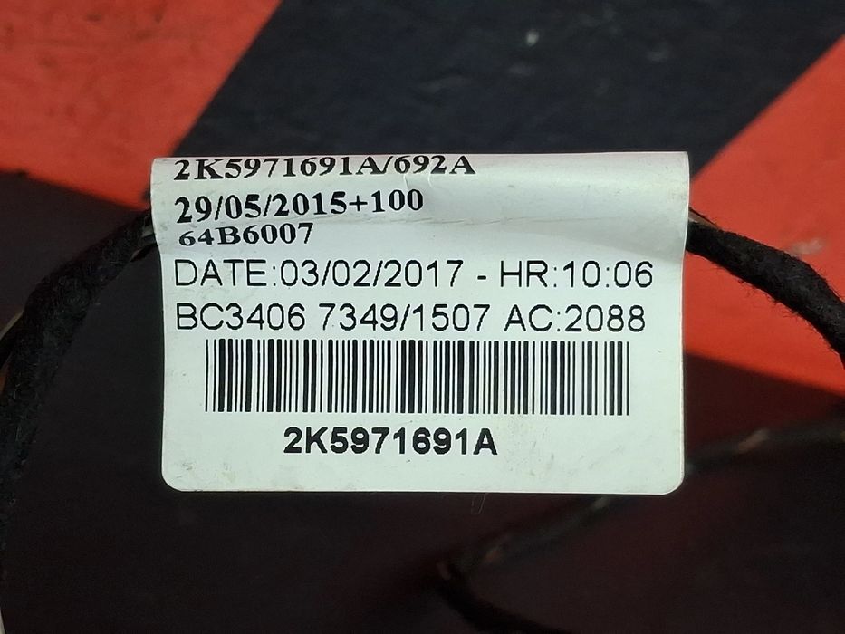 Instalação Porta Lateral VOLKSWAGEN Caddy IV Kombi (SAB, SAJ)