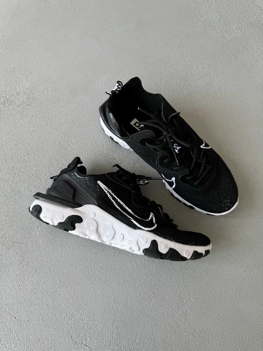 ‼️Кросівки Nike React Vision Black White