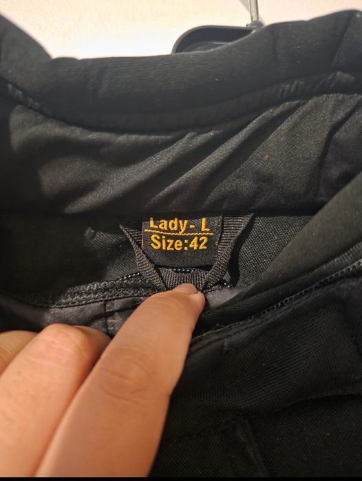 Blusão para moto de senhora