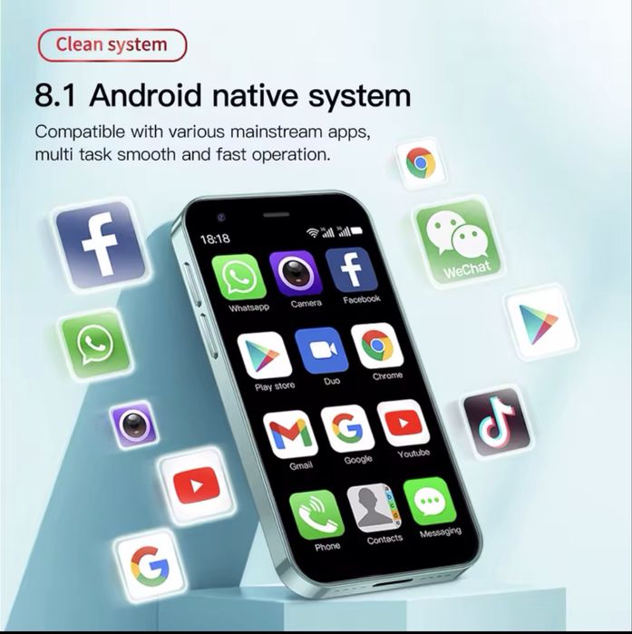 Новий  міні смартфон servo P90 2 sim