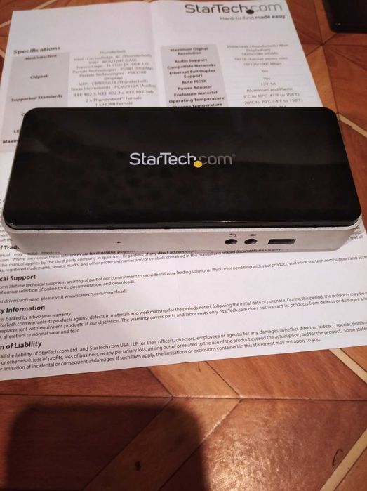 Док-станція StarTech Thunderbolt