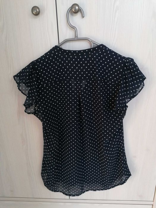Bluzka w groszki H&M rozmiar 34