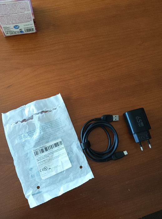 Pack carregador+ cabo de carga rápida (65W)